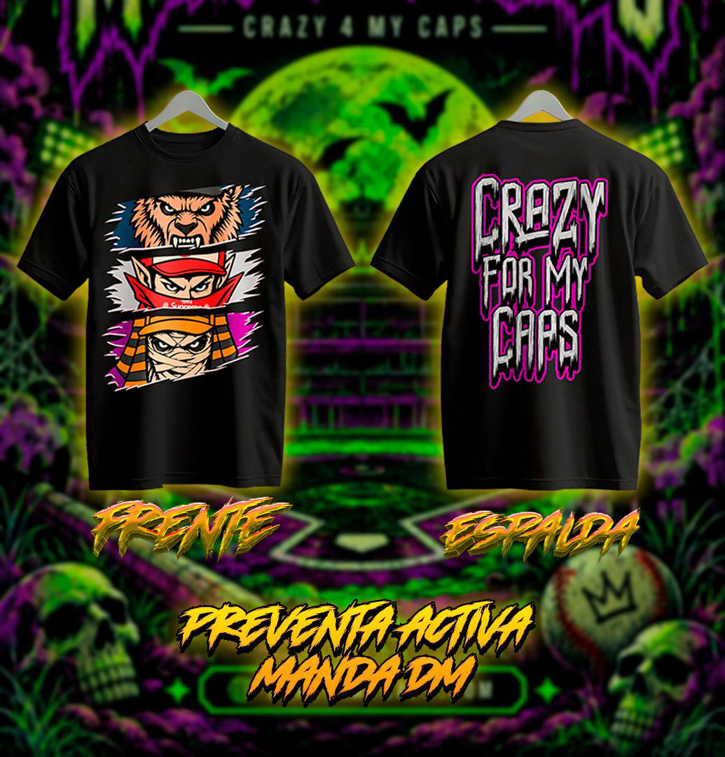 Playera Monster Fitteds