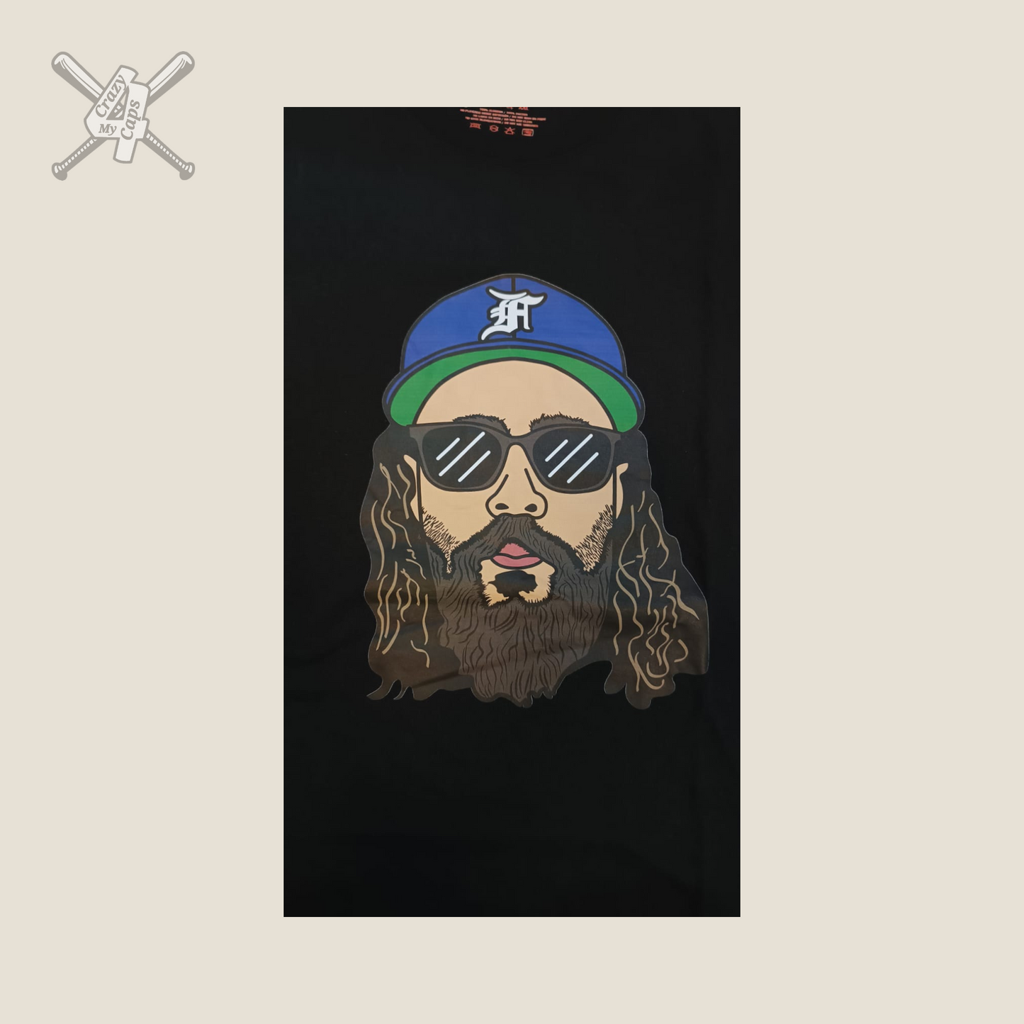 Playera Jerry Lorenzo Fog Cap Blue