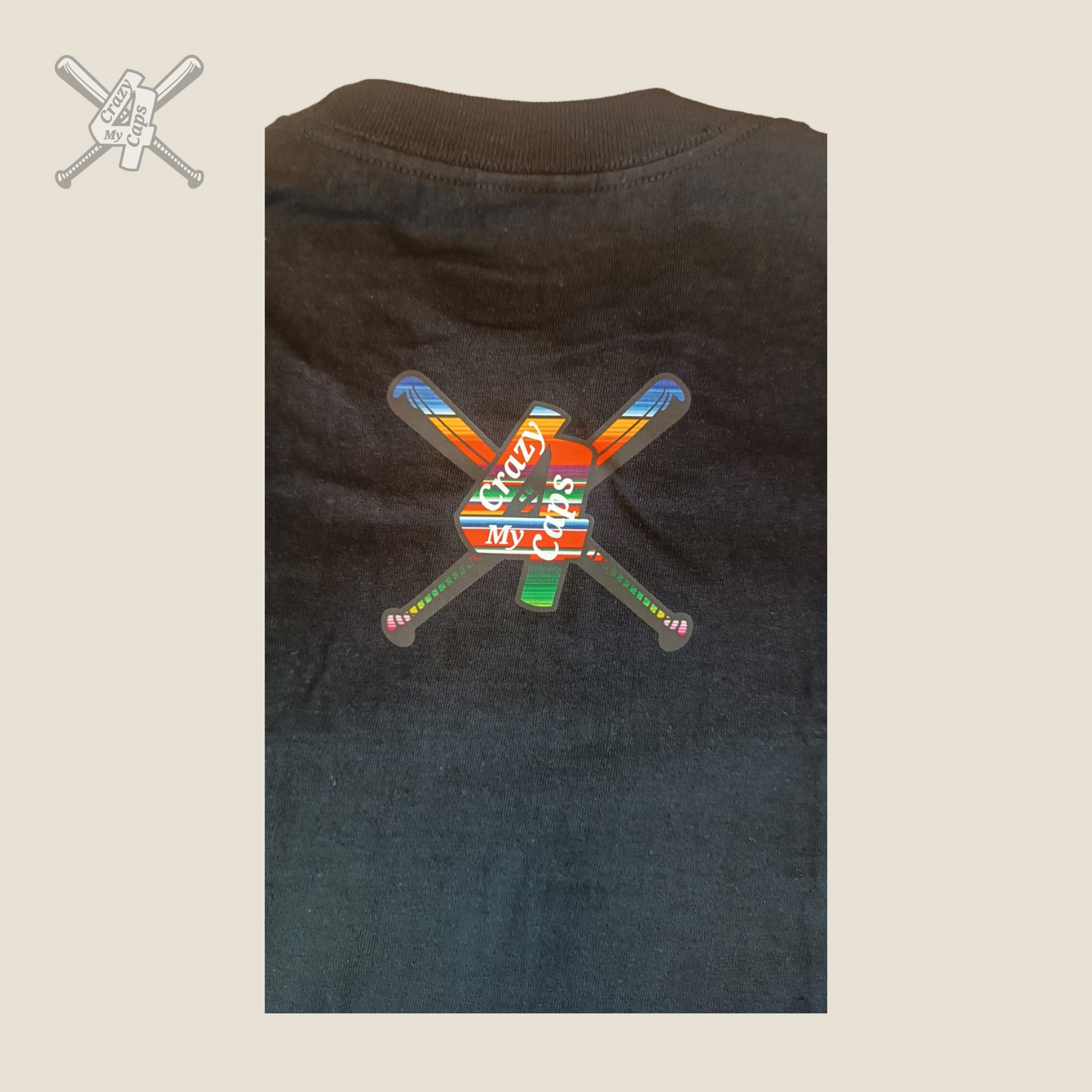 Playera Sarape Black