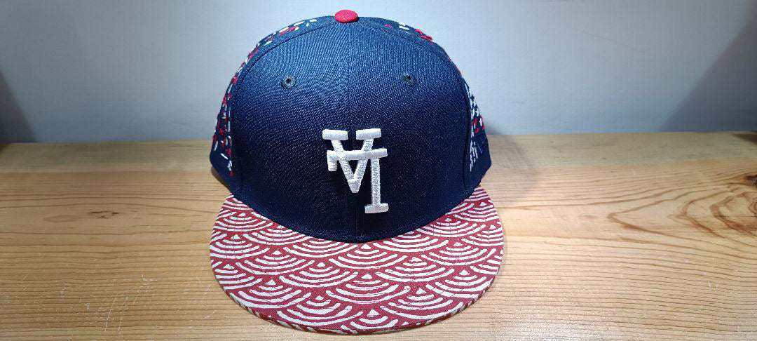 Gorra 59Fifty Los Angeles Dodgers Upside Logo Sashiko Custom