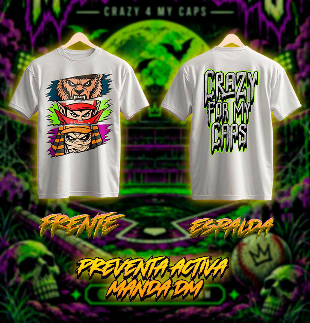 Playera Monster Fitteds