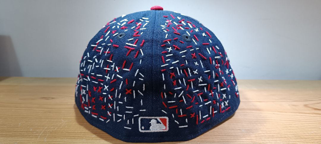 Gorra 59Fifty Los Angeles Dodgers Upside Logo Sashiko Custom