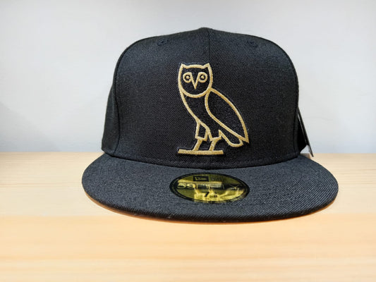 Gorra 59Fifty Octobers Very Own OVO Classic Logo Black/Gold