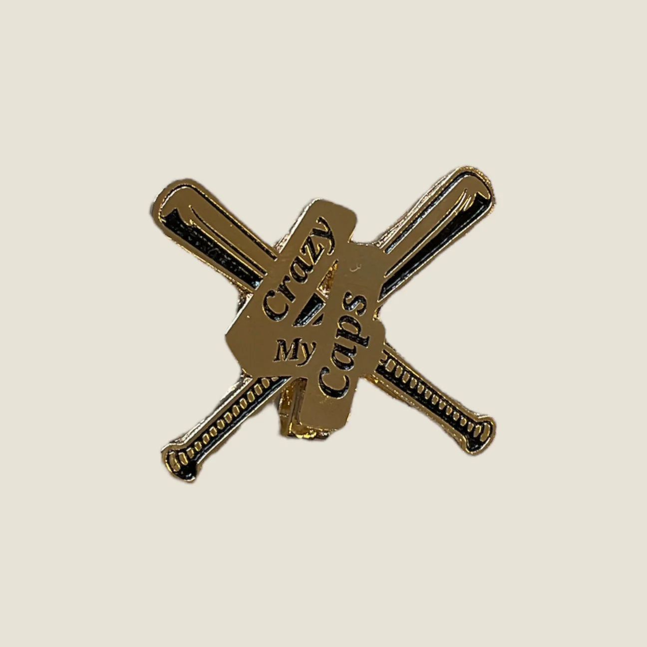 Visor Clip Classic Logo Gold