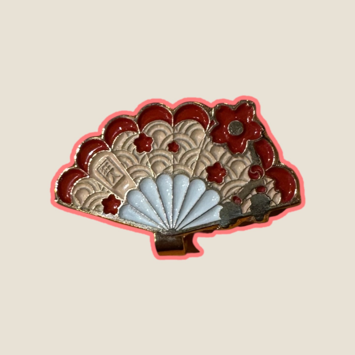 Visor Clip Abanico Rinpa