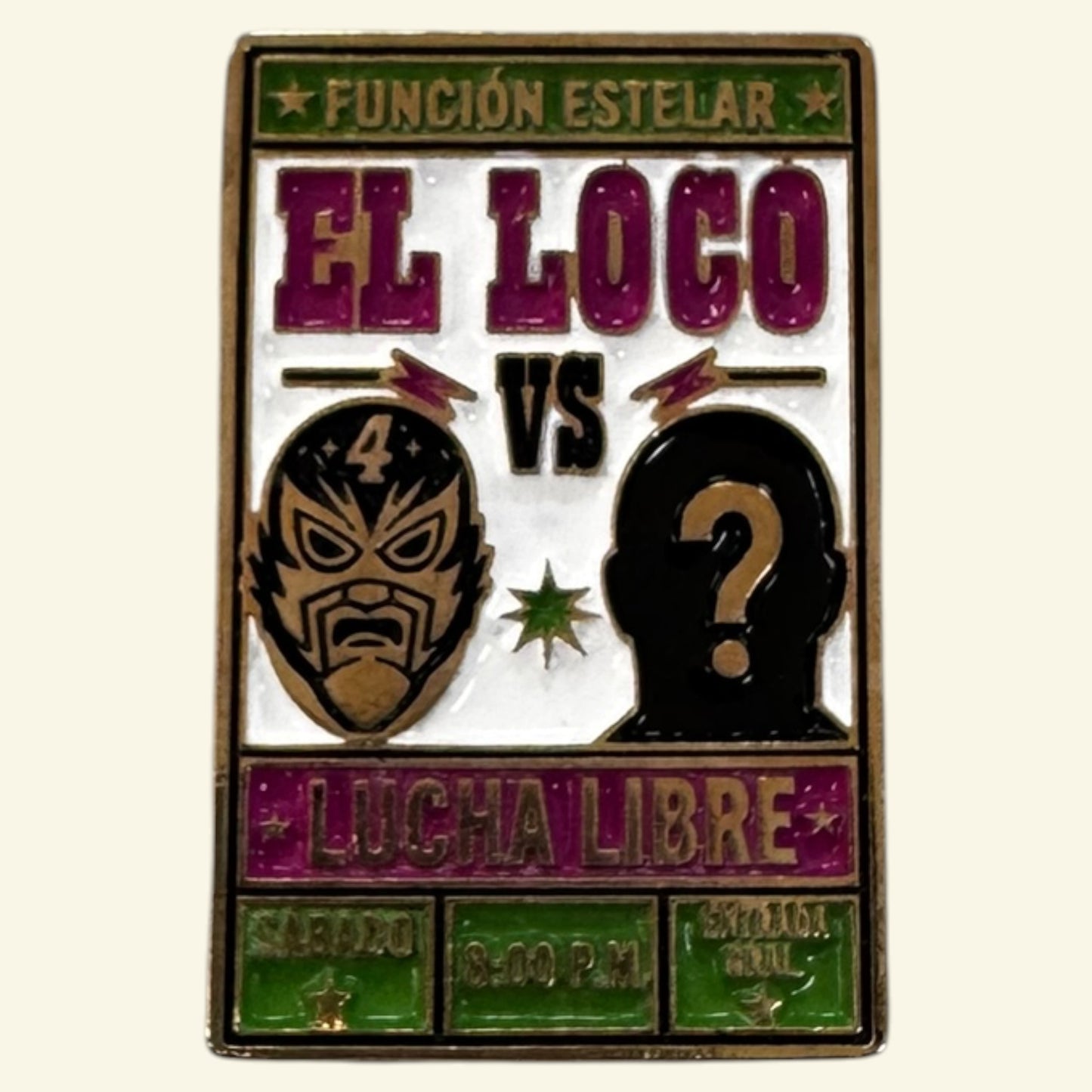 Set de Pines “El Loco”
