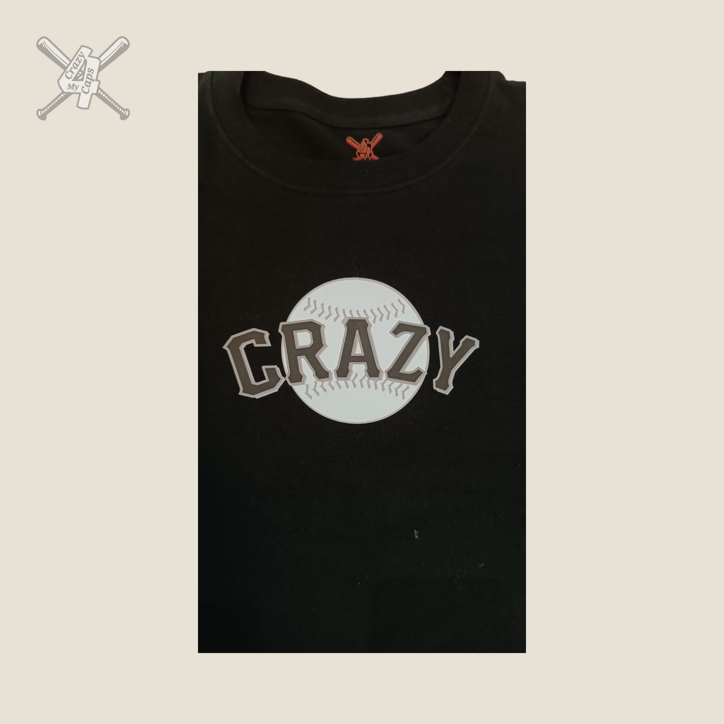 Playera Crazy World Bahía Battle Black