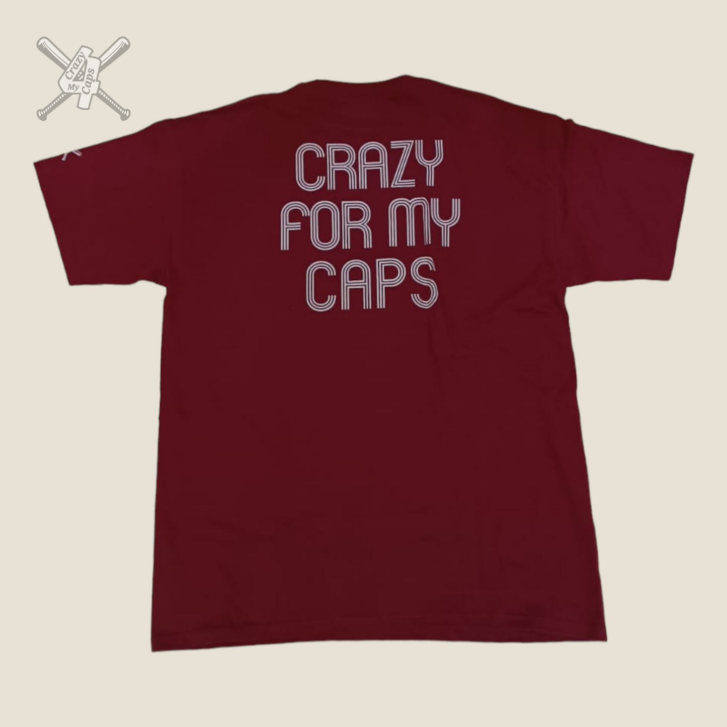 Playera 4Logo Basic Maroon