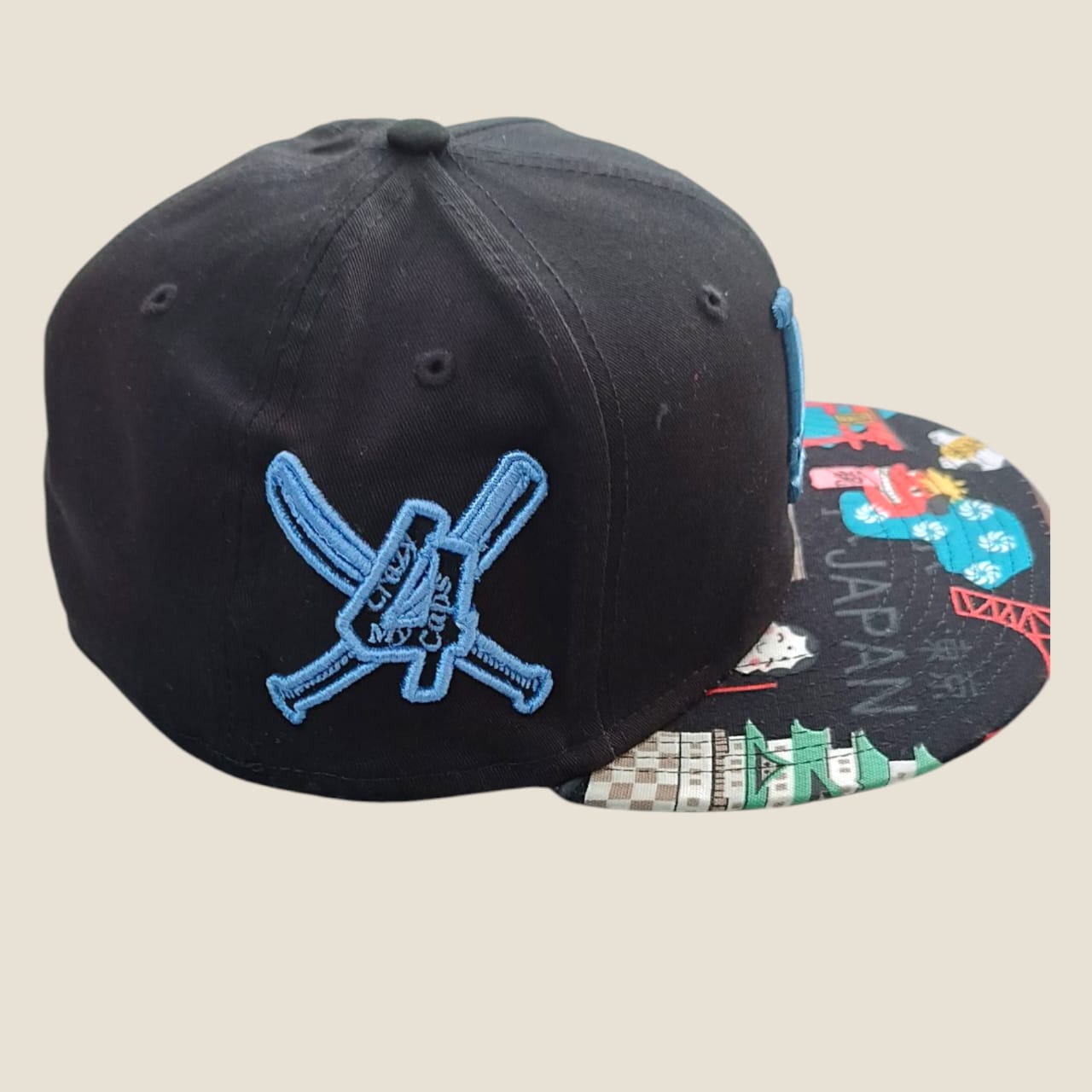 59Fifty Los Angeles Dodgers Japan Folklore Visor Custom